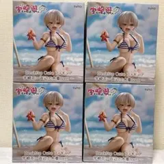 宇崎ちゃんは遊びたい！Desktop Cute 宇崎花 〜浜辺で水着〜4体セット