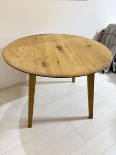 ラウンドダイニングテーブル Φ120cm ヴィンテージスタイル 635-183 
