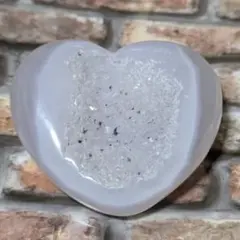 家庭円満❥安産❥ハート型ෆトレジャーメノウෆ笑口アゲート