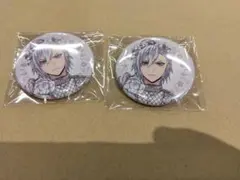 ツイステ 缶バッジ コレクション シルバー ツイステ展　２点