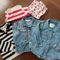 『美品』おしゃれ　ZARA　H&M デニムジャケット セーター