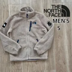 日本未入荷　ノースフェイス　メンズ　リモフリースジャケット　ボア　S 茶