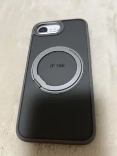 【新品】iPhone 16e ケース MagSafe 360度回転リングスタンド