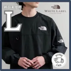 人気★韓国限定★L ノースフェイス ALBANY EX CREWNECK ロンT