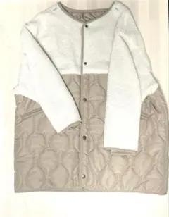 ボア・キルティングジャケット