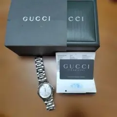 GUCCI/グッチ】レディース 142.5 ダイヤ 腕時計 稼働品 コマ付き 