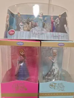 Disney Frozen アナと雪の女王 フィギュア3点セット アナ エルサ