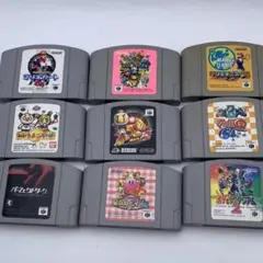 Nintendo 64 ゲームソフトセット まとめ売り 9本セット