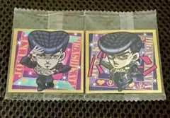 ジョジョの奇妙な冒険シールウエハース　東方仗助　２種2枚セット　Ｒ　未開封