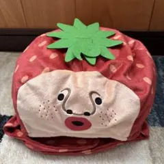 ★タグ付き★ こびとづかん　なりきり帽子　イチゴクレナイ
