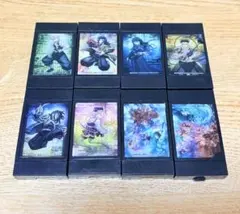鬼滅の刃　ライトアップポスター　ガチャ　8点セット