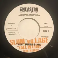 Slum Village Fall In Love (Remix) 7inch