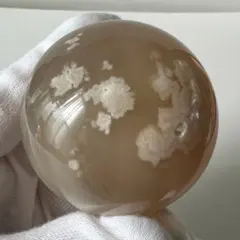 天然石 ☆ 桜瑪瑙 スフィア フラワーアゲート　5.4cm