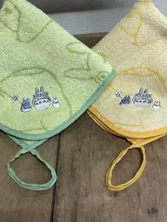 となりのトトロ ループ付きタオル 2枚セット　ジブリ　ハンドタオル