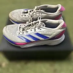 adizero SL2 W 25cm JQ3132 ホワイト/レッド 箱・美品 - メルカリ