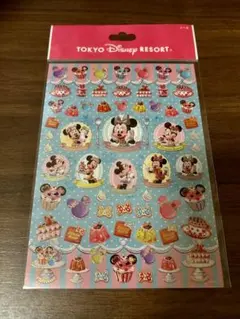 ミニーマウス　スイーツシール