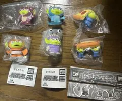 リトルグリーンメン　ディズニー　ガチャガチャ　ミニチュア　フィギュア　ピクサー