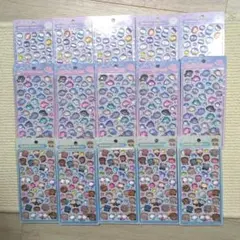 【即日発送・新品】5枚ずつ×3種／水族館限定　ボンボンドロップシール　イルカなど