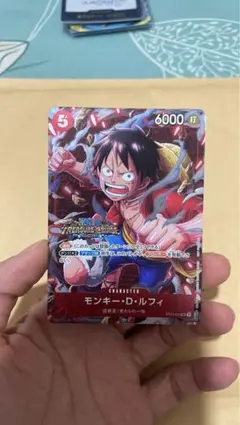 キラ未使用】4枚モンキー・D・ルフィ プロモ ST01-012 SR ワンピース