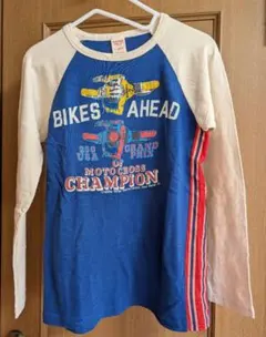 DENIM DUNGAREE プリント ロンT 160㎝ バイク