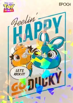 トイ・ストーリー epochカード Bunny & Ducky シリアル EPOCH トイ・ストーリー ダッキー＆バニー シリアルカード - メルカリ