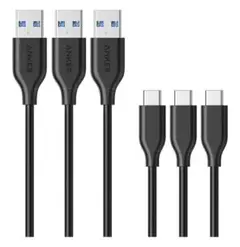 アンカー PowerLine USB-C & USB-A 3.0 3本セット