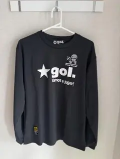 goleador プラシャツ【黒 サイズＬ】