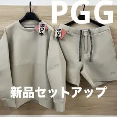 新品★74,800円 PGG パーリーゲイツ ゴルフセットアップ ベージュ 5