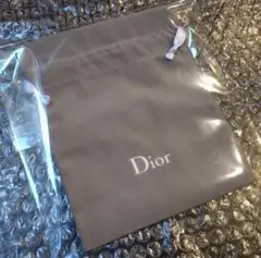 DIOR　ディオール　巾着　グレー