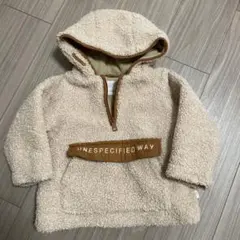 ZARA フリースフードジャケット 18-24 92cm