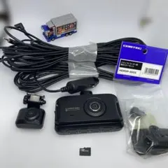 コムテック　ZDR045WL ドラレコ前後　中古のサムネイル