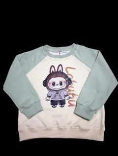 ラブブキャラクター長袖カットソー