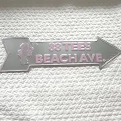 88TEES エイティエイティーズ　インテリアプレート　シルバー　ピンク　❼