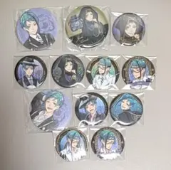 ツイステ ジェイド フロイド 缶バッジ まとめ売り