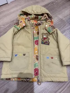 ミキハウス　ホットビスケッツ　リバーシブルジャケット　80cm