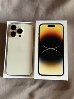 美品　Apple iPhone 14 Pro 258GB ゴールド