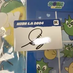 kcon la 山本すず 直筆サイン ME:I ミーアイ山本すずサインKCON