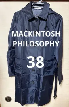 MACKINTOSH PHILOSOPHY レインコート　ネイビー　38のサムネイル