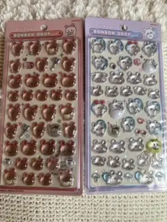 【正規品】ちいかわ　ボンボンドロップシール　古本屋✖️1 モモンガ✖️1