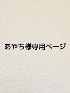 あやち様専用ページ