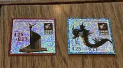 ポケモン×工芸展平日限定特典シール3枚セット（ギャラドス・フシギバナ
