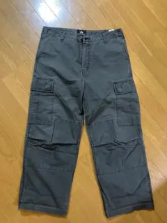 ALPHA INDUSTRIES カーゴパンツ L チャコール