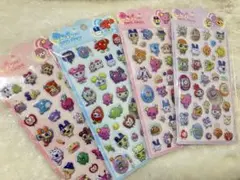 【新作】たまごっち 立体シール 3D 4枚セット