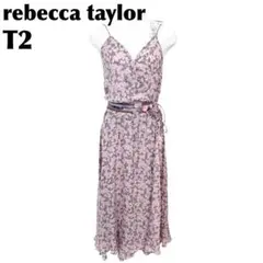 ★タグ付★ rebecca taylor キャミソールラップワンピース T2