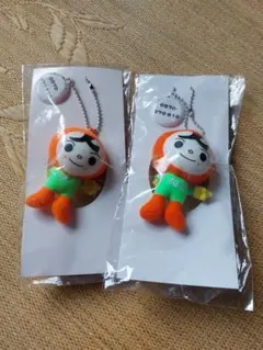 人KENまもる君ぬいぐるみキーホルダー2個セット