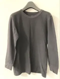 ♥️UNIQLO 極暖ヒートテックコットンワッフルクルーネックT Sサイズ