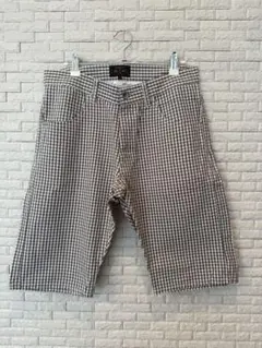 BEAMS PLUS ギンガムチェック ショートパンツ Sサイズのサムネイル