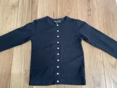 again l ENFANT 黒カーディガン ans6
