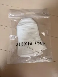 新品 ALEXIA STAM パイル地 バケットハット ホワイト 限定 - メルカリ