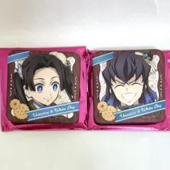 鬼滅の刃　バレンタイン 缶バッジ 嘴平伊之助 神崎アオイ　2点セット